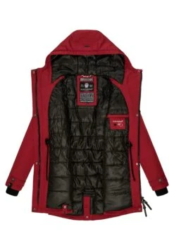 Navahoo Avrille Ii - Winterjas - Blood Red -Navahoo Winkel e2aace431cf84d09bfe34080d911891e