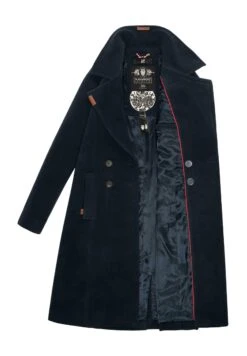 Navahoo Wooly - Halflange Jas - Dark Blue -Navahoo Winkel e2ca97f521ff494197086bce436daf96