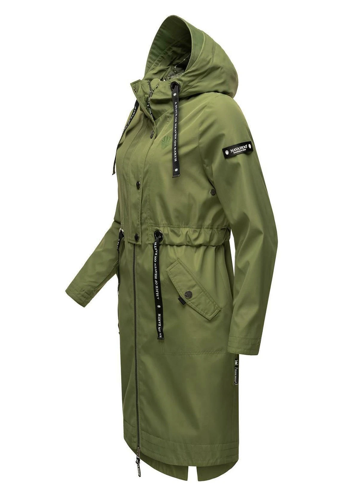 Navahoo Josinaa - Parka - Olive 4 Navahoo Josinaa - Parka - Olive - Afbeelding 2