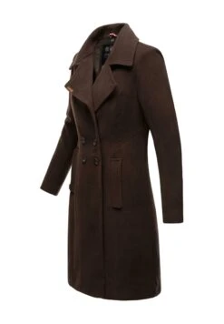 Navahoo Wooly - Halflange Jas - Dark Choco -Navahoo Winkel eec6edb463254c04931e43a9eafda63b