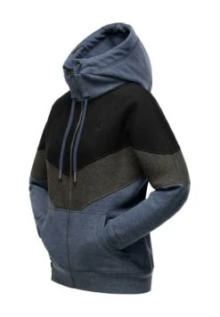 Navahoo Sweater Met Rits - Dusty Blue Melange -Navahoo Winkel f0cf8268a66b4454ab1e4048460f04c2