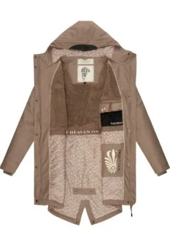 Navahoo Flower Of Ocean - Parka - Taupe -Navahoo Winkel f186454e6aec472490bc6aa3c24f3b04