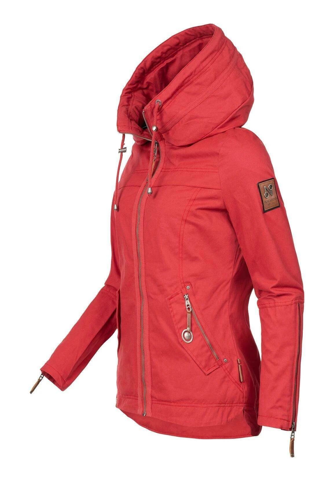 Navahoo Wekoo - Parka - Red 4 Navahoo Wekoo - Parka - Red - Afbeelding 2