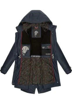 Navahoo Rainy Flower - Parka - Dark Blue -Navahoo Winkel fa5eed4309114a22b9b42356c8f76e68