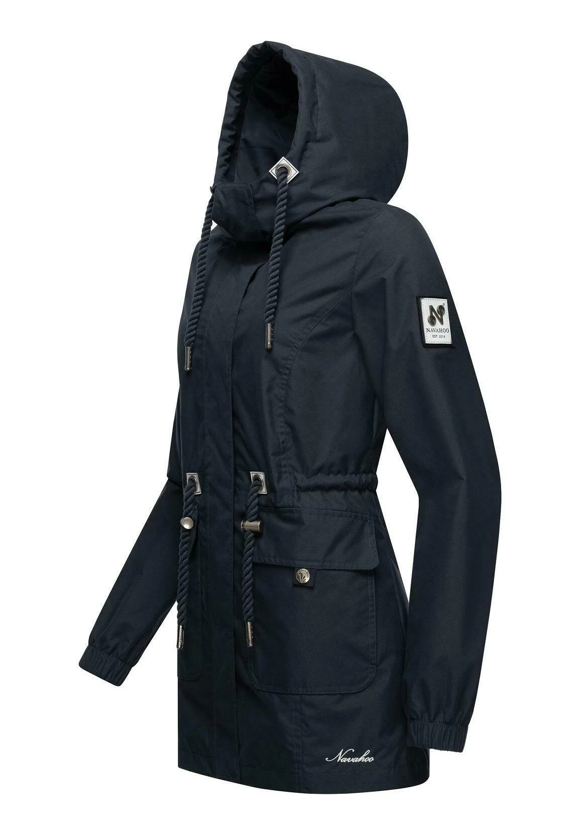 Navahoo Übergangs Neophee - Parka - Dark Blue 4 Navahoo Übergangs Neophee - Parka - Dark Blue - Afbeelding 2