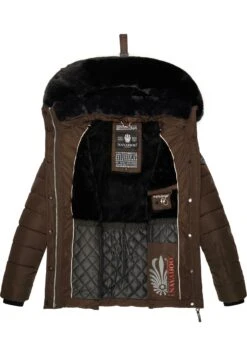 Navahoo Milianaa - Winterjas - Dark Choco -Navahoo Winkel ff3e8f6881fd477f928d738124e45935